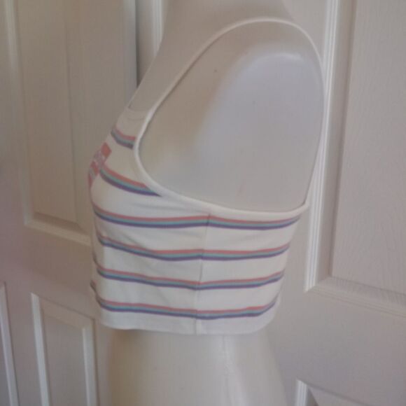 B.U.M Equipment Cropper Strip Tank Top - Picture 3 of 6